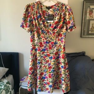 Floral Topshop dress